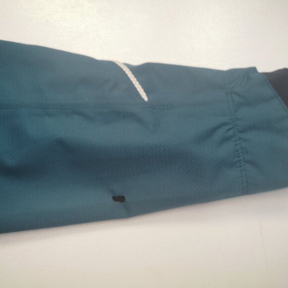2 / $30.00 - Asics Men's Size Small Full Zip Turquoise Windbreaker - Picture 14 of 14